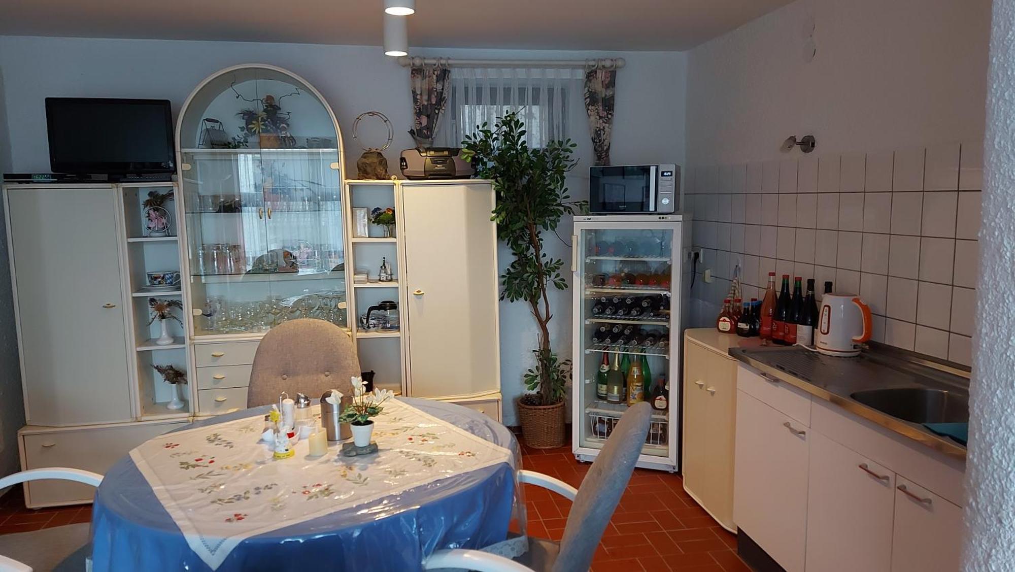 Gaestehaus Hochrhoenblick Schönau an der Brend Eksteriør billede