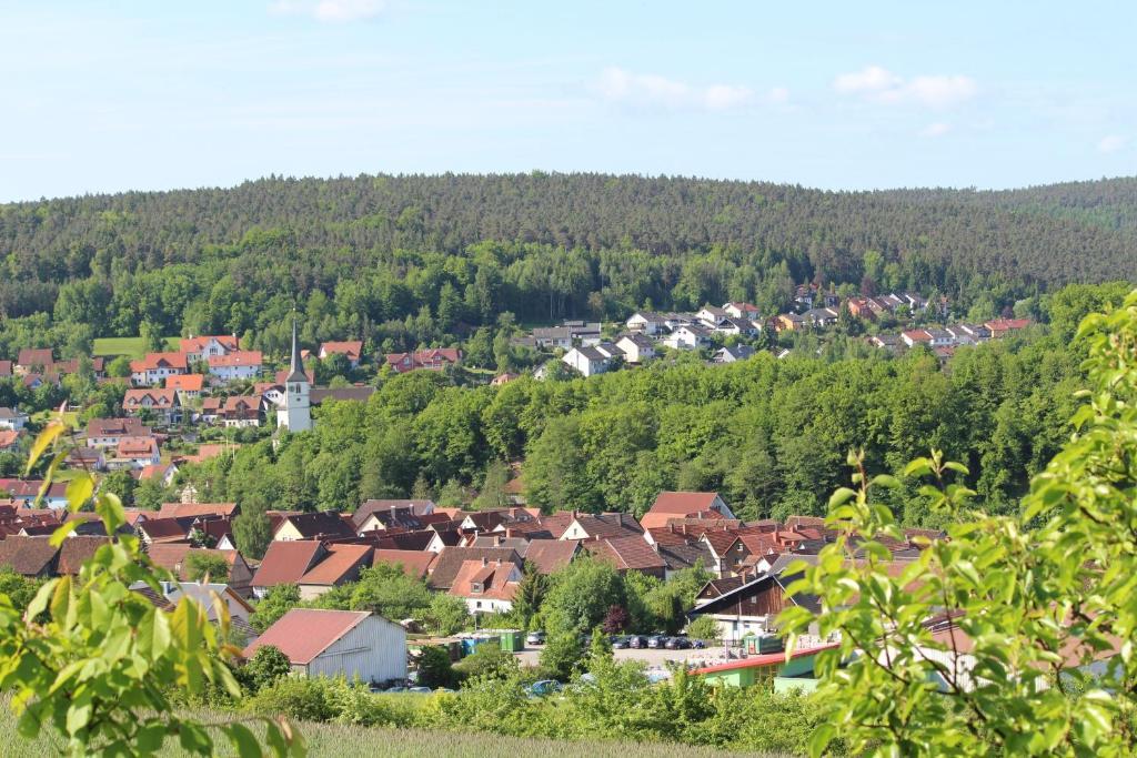 Gaestehaus Hochrhoenblick Schönau an der Brend Eksteriør billede