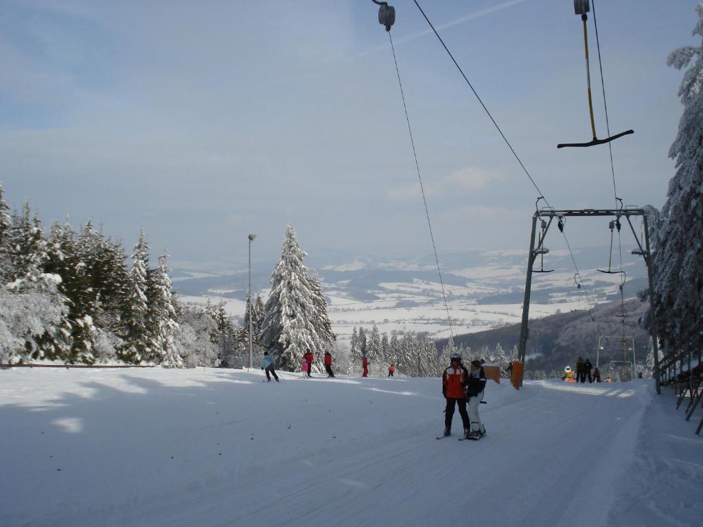 Gaestehaus Hochrhoenblick Schönau an der Brend Eksteriør billede
